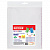 Обложки ПП для тетрадей и учебников, КЛЕЙКИЙ КРАЙ, НАБОР 40 + 2 шт. в ПОДАРОК, ПЛОТНЫЕ, 100 мкм, ПИФАГОР