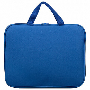 Папка на молнии с ручками STAFF EVERYDAY, А4, полиэстер, синяя