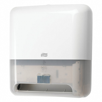 Диспенсер для полотенец СЕНСОРНЫЙ TORK (Система H1) Matic, в рулонах, (батарея R20) белый