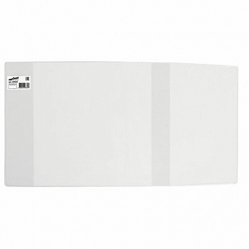 Обложка ПВХ со штрихкодом для учебников Петерсон, Моро, Гейдмана, Плешакова, СУПЕРПЛОТНАЯ, 150 мкм, 270х550 мм, прозрачная, ЮНЛАНДИЯ