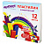 Пластилин классический ЮНЛАНДИЯ "ЮНЫЙ ВОЛШЕБНИК", 12 цветов, 240 г, со стеком
