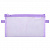 Пенал-конверт BRAUBERG, сетка, 22x10 см, фиолетовый