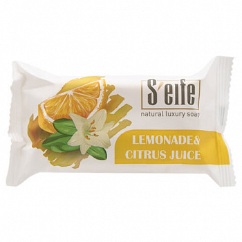 Мыло туалетное 100г S'EIFE "Lemonade&Citrus juice" (Лимонад и Цитрусовый сок) ММЗ,шта