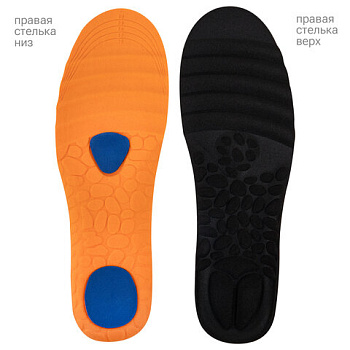 Стельки для обуви С МАССАЖНЫМИ ПОДУШЕЧКАМИ размер RU 35-39/EU 36-40, SHEGRA (ШЕГРА)