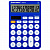 Калькулятор настольный BRAUBERG STYLE-12-BL (157х106 мм), 12 разрядов, двойное питание, СИНИЙ