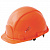Каска защитная РОСОМЗ СОМЗ-55 Визион Rapid, храповый механизм регулировки, текстильное оголовье, ОРАНЖЕВАЯ