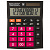 Калькулятор настольный BRAUBERG ULTRA COLOR-12-BKWR (192x143 мм), 12 разрядов, двойное питание, ЧЕРНО-МАЛИНОВЫЙ