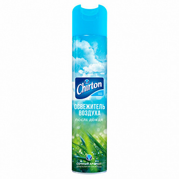Освежитель воздуха аэрозольный 300 мл, CHIRTON (Чиртон), "После дождя"