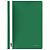 Скоросшиватель пластиковый BRAUBERG, А4, 130/180 мкм, зеленый