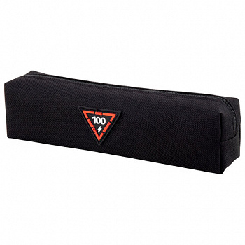 Пенал ЮНЛАНДИЯ ЮНИОР, 1 отделение, полиэстер, аппликация, "Energy", 20х6х4 см