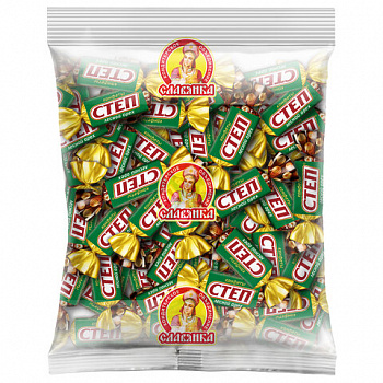 Конфеты шоколадные СЛАВЯНКА "Степ" с лесным орехом, арахисом и фундуком 1000 г