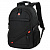 Рюкзак GERMANIUM "S-01" универсальный, с отделением для ноутбука, влагостойкий, черный, 47х32х20 см