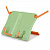 Подставка для книг и учебников ЮНЛАНДИЯ, регулируемый наклон, ABS-пластик, светло-зеленая