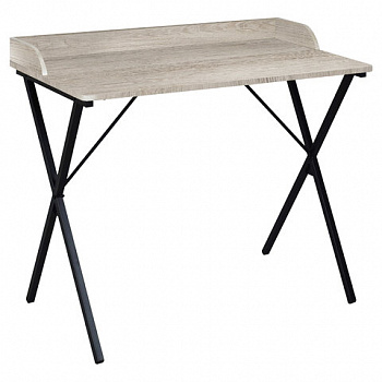 Стол на металлокаркасе BRABIX "LOFT CD-008", 900х500х780 мм, цвет дуб антик