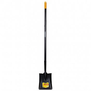 Лопата совковая цельнометаллическая 23х28 см, ОБЩАЯ ДЛИНА 150 см, черенок сталь, RABBITEX (РАББИТЕКС) "LONG HANDLE"