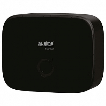 Диспенсер для полотенец LAIMA PROFESSIONAL PREMIUM BLACK (Система H2), Z-сложения, черный, ABS-пластик