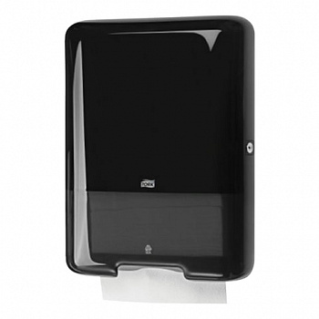 Диспенсер для полотенец TORK (Система H3) Elevation, V-сложения, черный