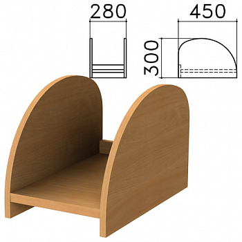 Подставка под системный блок "Монолит", цвет бук бавария, ПМ32.1