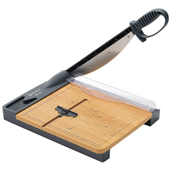 Резак сабельный BRAUBERG KATANA WOOD TSW-435 А4, 35 листов, длина реза 300 мм, деревянное основание
