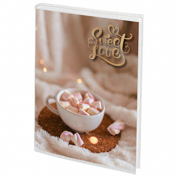 Фотоальбом BRAUBERG на 36 фото 10*15 см, мягкая обложка, "Sweet love"