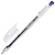 Ручка гелевая BRAUBERG "Jet", СИНЯЯ, корпус прозрачный, узел 0,5 мм, линия письма 0,35 мм