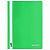 Скоросшиватель пластиковый ЮНЛАНДИЯ, А4, 130/180 мкм, салатовый