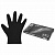 Перчатки одноразовые эластомер TPE, КОМПЛЕКТ 50 пар (100 штук), M (средний), черные, ELEGREEN, ГППVTЭлЧ-M