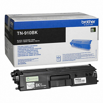 Картридж лазерный BROTHER (TN910BK) HL-L9310CDW/MFC-L9570CDW, черный, оригинальный, ресурс 9000 страниц
