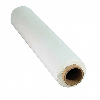 Стрейч-пленка высокого качества БЕЛАЯ 50 см х 217м, 20 мкм, 2 кг нетто, первичное сырье