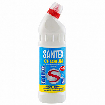 Чистящее средство 750 г, БЕЛИЗНА САНТЕКС "Хлор"