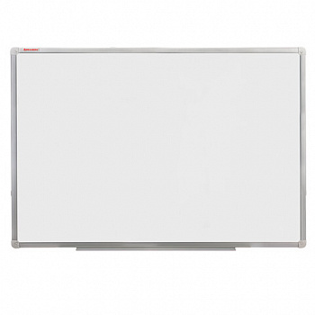 Доска магнитно-маркерная (100х150 см), алюминиевая рамка, ГАРАНТИЯ 10 ЛЕТ, РОССИЯ, BRAUBERG Стандарт