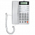 Телефон SANYO RA-S408W, спикерфон, память 55 номеров, тональный/импульсный режим, белый