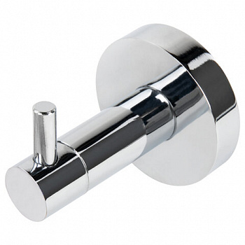 Крючок универсальный LAIMA, хромированный металл, крепление к стене