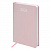 Ежедневник датированный 2026, А5, 138x213 мм, BRAUBERG "Profile", балакрон, светло-розовый