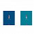 Тетрадь А5, 96 л., HATBER, гребень, клетка, Soft-touch ламинация, "Lighthouse" (микс в спайке), 089770, 96Т5лВ1гр
