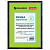 Рамка 21х30 см, пластик, багет 15 мм, BRAUBERG "HIT", синий мрамор с позолотой, стекло