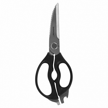 Ножницы кухонные DASWERK (ДАСВЕРК), 230 мм, разборные, с открывашками, зазубренные