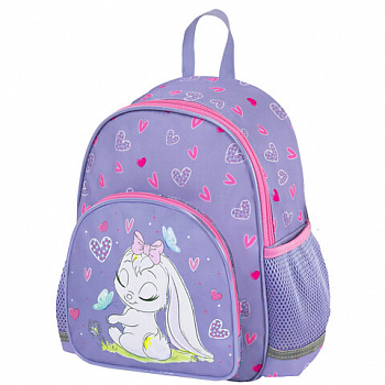 Рюкзак BRAUBERG KIDS PLAY детский, 1 отделение, 3 кармана, "Darling bunny", 29х23х12 см