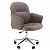 Кресло офисное Chairman CH 130, велюр, темно-серое