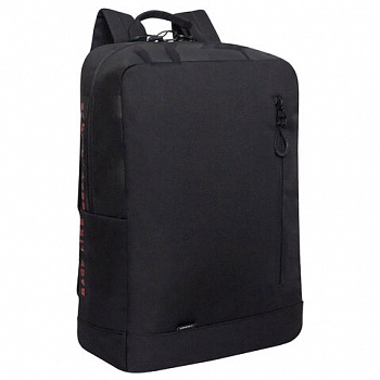 Рюкзак GRIZZLY, карман-антивор, "TOTAL BLACK", 42х28х12 см, RQL-513-2/3