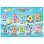 Настольное покрытие BRAUBERG KIDS для труда и творческих занятий, ПВХ, "Numbers", 50х35 см