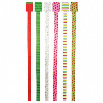 Закладки для книг с принтами САМОКЛЕЯЩИЕСЯ, КОМПЛЕКТ 6 шт., рисунки ассорти, 2921.АС/6