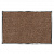 Коврик входной ворсовый влаго-грязезащитный 120х150 см, толщина 7 мм, ребристый, коричневый, LAIMA