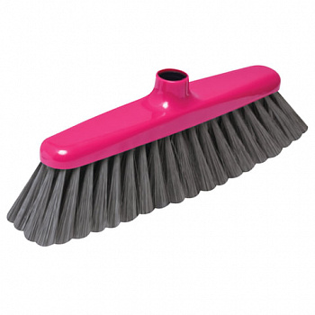 Щетка для уборки, ширина 29 см, щетина 7 см, пластик, крепление еврорезьба, YORK "Elizabeth"