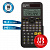 Калькулятор инженерный BRAUBERG SC-850 (163х82 мм), 240 функций, 10+2 разрядов, двойное питание, ЧЕРНЫЙ