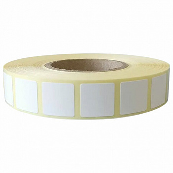 Термоэтикетки ТОП для Честного Знака, 20х20 мм, КОМПЛЕКТ 5 рулонов по 2000 этикеток