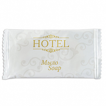 Мыло одноразовое 13 г, КОМПЛЕКТ 500 шт., HOTEL, саше, флоупак