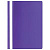 Скоросшиватель пластиковый STAFF, А4, 100/120 мкм, фиолетовый