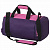 Сумка для занятий спортивная ЮНЛАНДИЯ с отделением для обуви, 40х22х20 см, фиолетовый/розовый