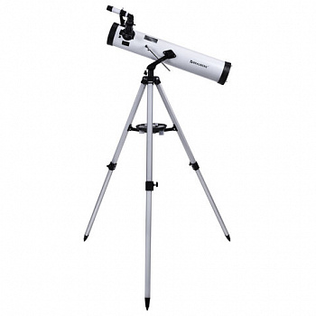 Телескоп рефлектор астрономический, увеличение 525х, объектив 76 мм, фокусное расстояние 700 мм, видоискатель, BRAUBERG 76700